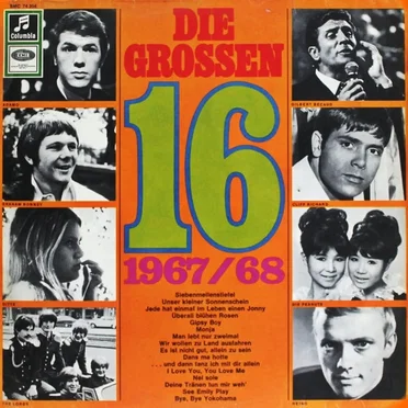 Die grossen 16: 1967/68 by Various Artists - album cover