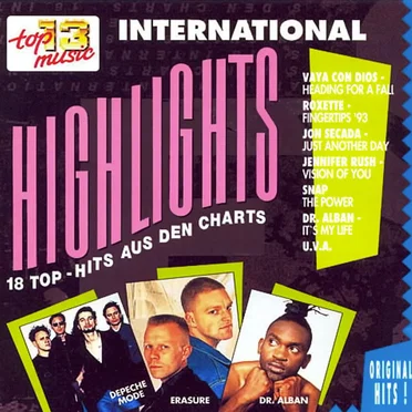 Highlights: 18 Top-Hits aus den Charts by Various Artists - album cover