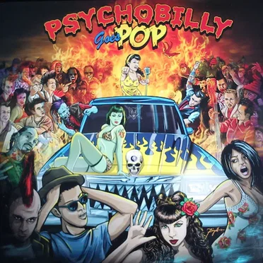 Psychobilly Goes Pop by Various Artists - album cover