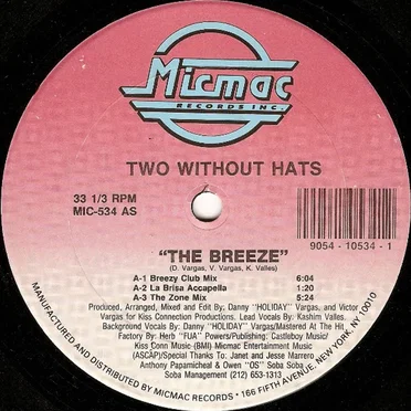 The Breeze by Two Without Hats - album cover