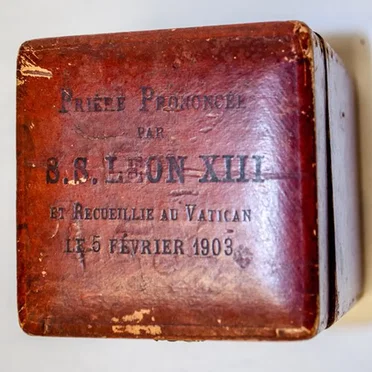 Prière prononcée par S.S. Léon XIII et recueillie au Vatican le 5 février 1903