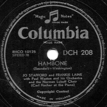 Hambone / Blacksmith Blues