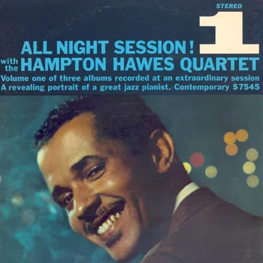 All Night Session!, Volume 1 by The Hampton Hawes Quartet - album cover