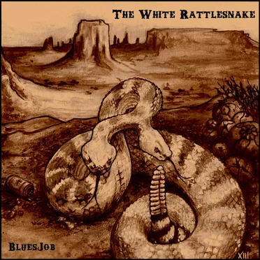 BluesJob by The White Rattlesnake - album cover