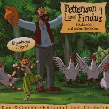 Pettersson und Findus 6: Schatzsuche und andere Geschichten by Sven Nordqvist - album cover