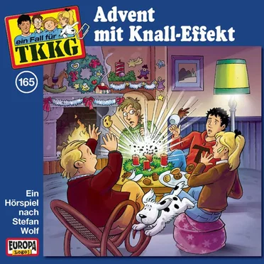 TKKG 165: Advent mit Knall-Effekt by Stefan Wolf - album cover