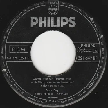 Love Me or Leave Me / Shaking the Blues