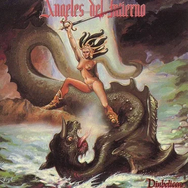 Diabólica by Ángeles del Infierno - album cover