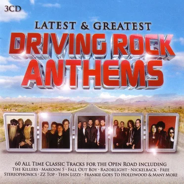 Latest & Greatest: Driving Rock Anthems by Various Artists - album cover