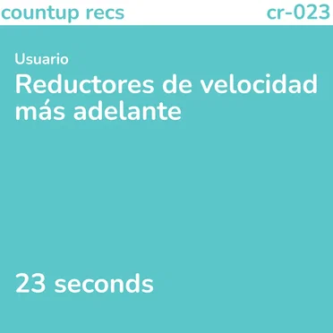 Reductores de velocidad más adelante by Usuario - album cover