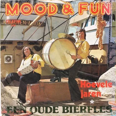 Een oude bierfles