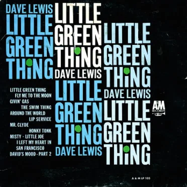 Little Green Thing by Dave Lewis - album cover