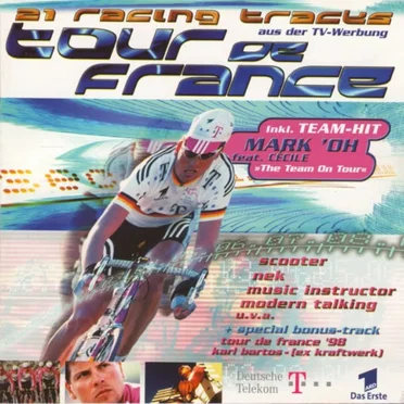 Tour de France - 21 Racing Tracks by Various Artists - album cover