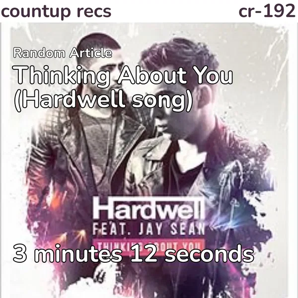 Thinking About You (Hardwell song)