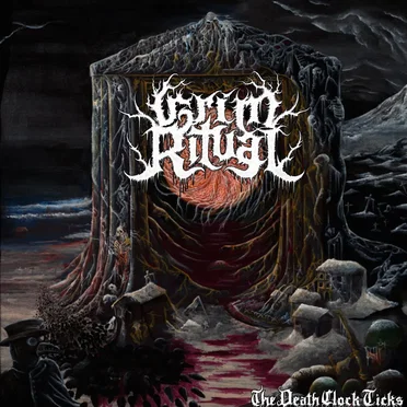 The Death Clock Ticks by Grim Ritual - album cover