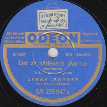 Det är kärlekens charme / Du ä’ så väldigt lik en ja’ känner