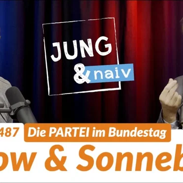 Jung & Naiv #487, „Martin Sonneborn & Marco Bülow über die PARTEI im Bundestag“ by Tilo Jung - album cover