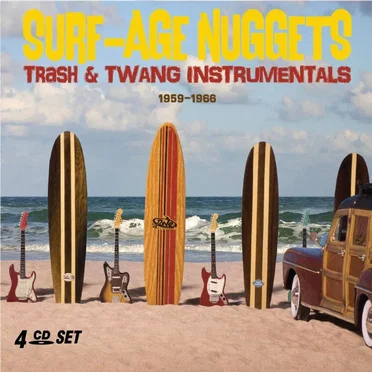 Surf‐Age Nuggets: Trash & Twang Instrumentals by Various Artists - album cover