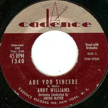 Are You Sincere / Be Mine Tonight