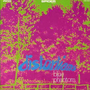 Distortions by Blue Phantom - album cover