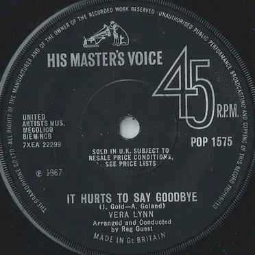 It Hurts to Say Goodbye / In the Snow