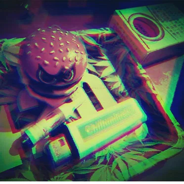 Green Sickness e.p by Professional Hamburger - album cover