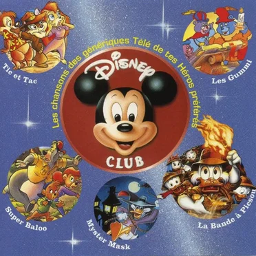 Disney Club by Various Artists - album cover