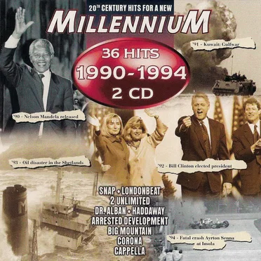 20th Century Hits for a New Millennium: 36 Hits of 1990–1994 by Various Artists - album cover