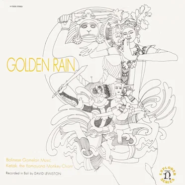 Golden Rain by David Lewiston - album cover