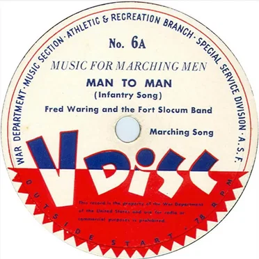 Man to Man / The Caissons Go Rolling Along / The Army Air Corps by Various Artists - album cover