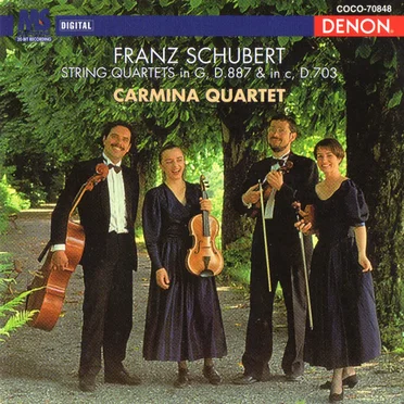 String Quartets in G, D.887 & in c, D.703