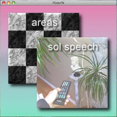 Areas EP by sol speech - album cover