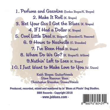 Perfume and Gasoline by Jo’ Blues - album cover
