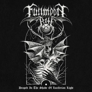 Draped In The Shade Of Luciferian Light by Fullmoon Rite - album cover