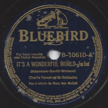 It's a Wonderful World / Busy as a Bee