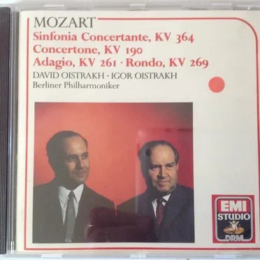 Sinfonia Concertante KV 364 / Concertone KV 190 / Adagio KV 261 / Rondo KV 269