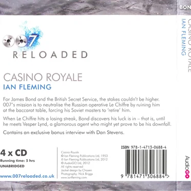 Casino Royale by Ian Fleming - album cover