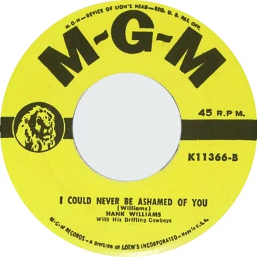 I'll Never Get Out of This World Alive / I Could Never Be Ashamed of You