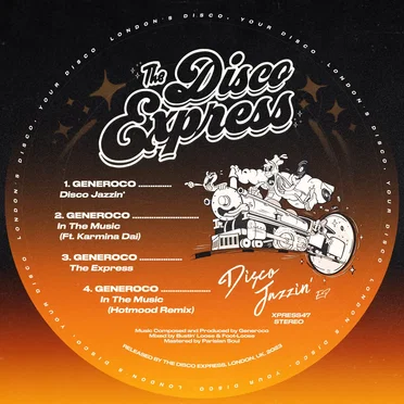 Disco Jazzin' by Generoco - album cover