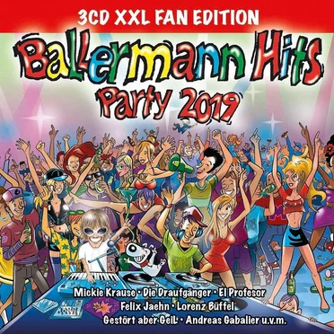 Ballermann Hits Party 2019 by Various Artists - album cover
