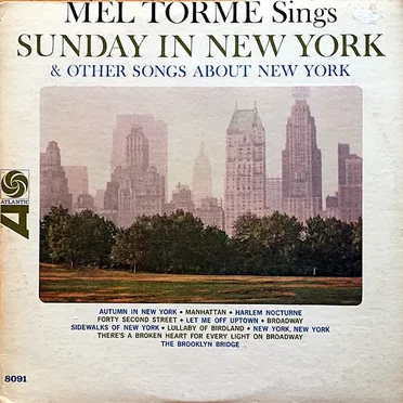 Sings Sunday in New York & Other Songs About New York