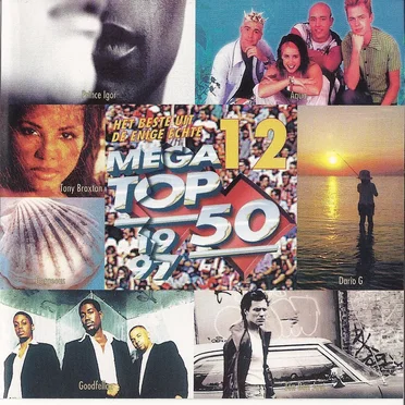 Het Beste uit de Mega Top 50 van 1997 by Various Artists - album cover