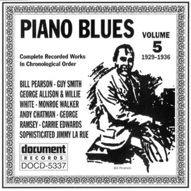 Piano Blues Volume 5 (1929-1936) by Various Artists - album cover