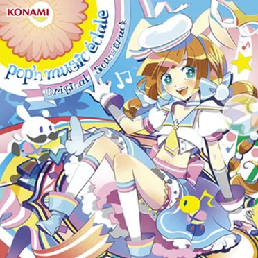 pop'n music éclale Original Soundtrack by Various Artists - album cover