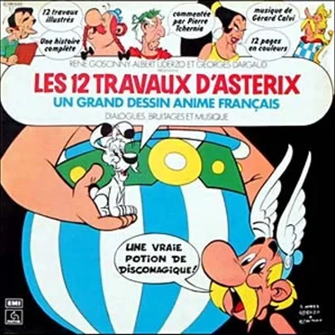 Les 12 travaux d'Astérix by Gérard Calvi - album cover