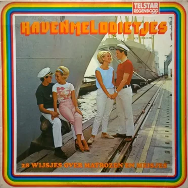 Havenmelodietjes, 28 wijsjes over matrozen en meisjes by Various Artists - album cover