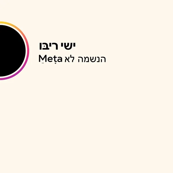 Meta הנשמה לא
