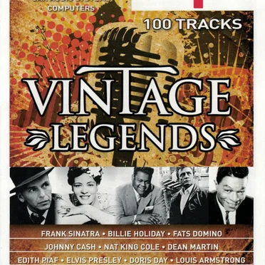 100 Mp3 Vintage Legends by Various Artists - album cover