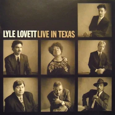 Live in Texas by Lyle Lovett - album cover