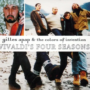 Vivaldi's Four Seasons by Gilles Apap & The Colors Of Invention - album cover